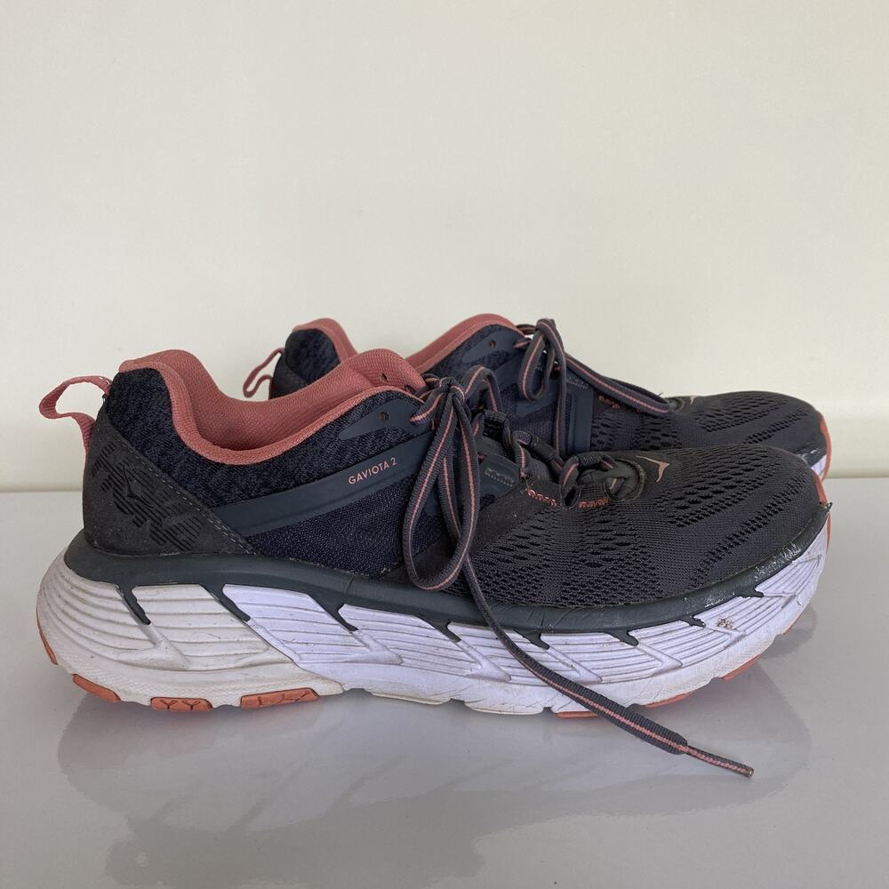 Hoka One One Women's Athletic Shoes - Black and Pink